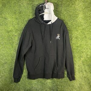 Ranboo the Beloved Hoodie Sweatshirt XL Youtuber Black Embroidered Crown 2021